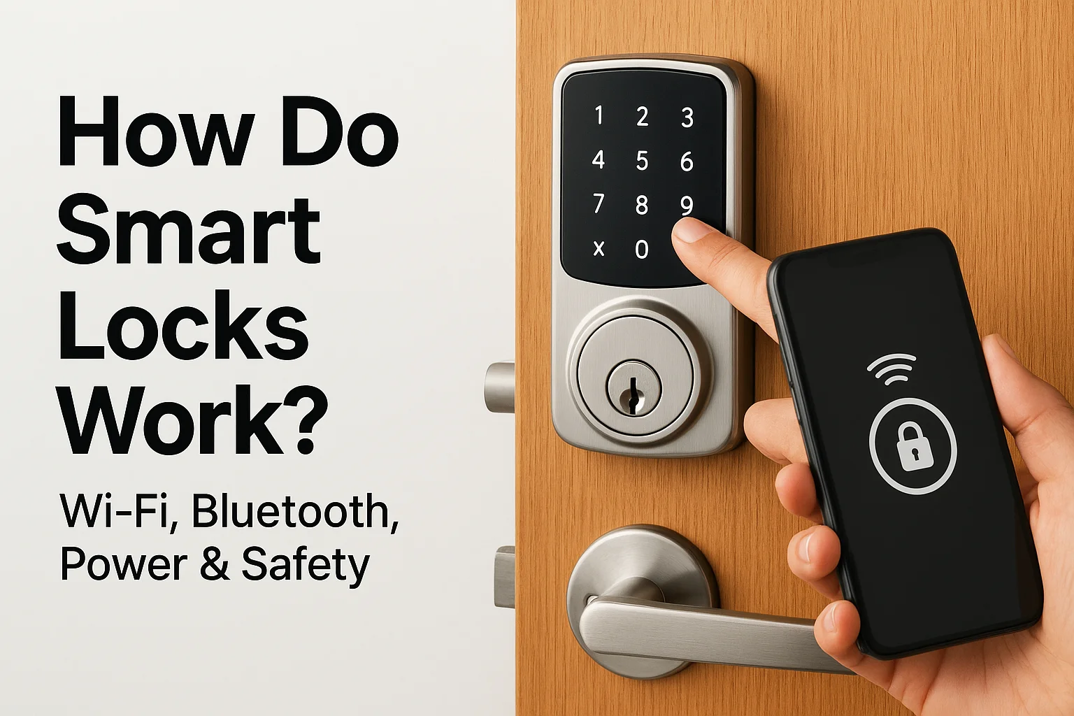 How Do Smart Locks Work? Wi-Fi, Bluetooth, Power & Safety