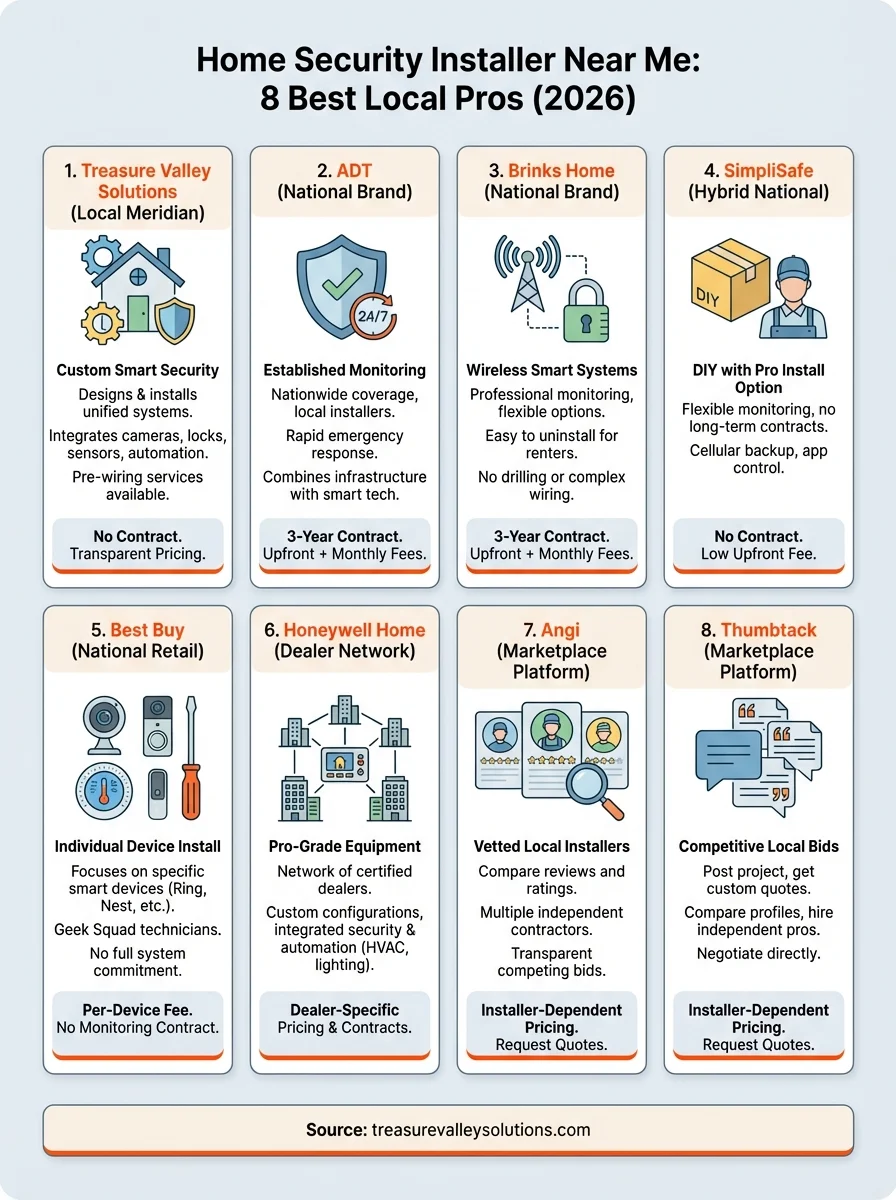 home security installer near me infographic