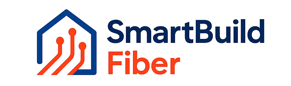 SmartBuild Fiber network infrastructure logo for builders in Boise, Meridian, and Treasure Valley Idaho